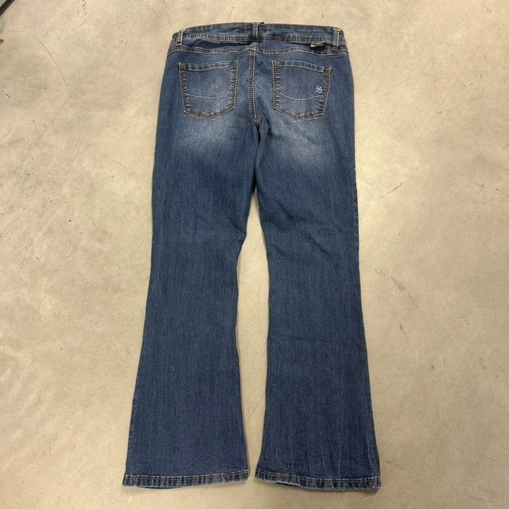 Y2K Dark‎ Wash Bootcut Flared Jeans